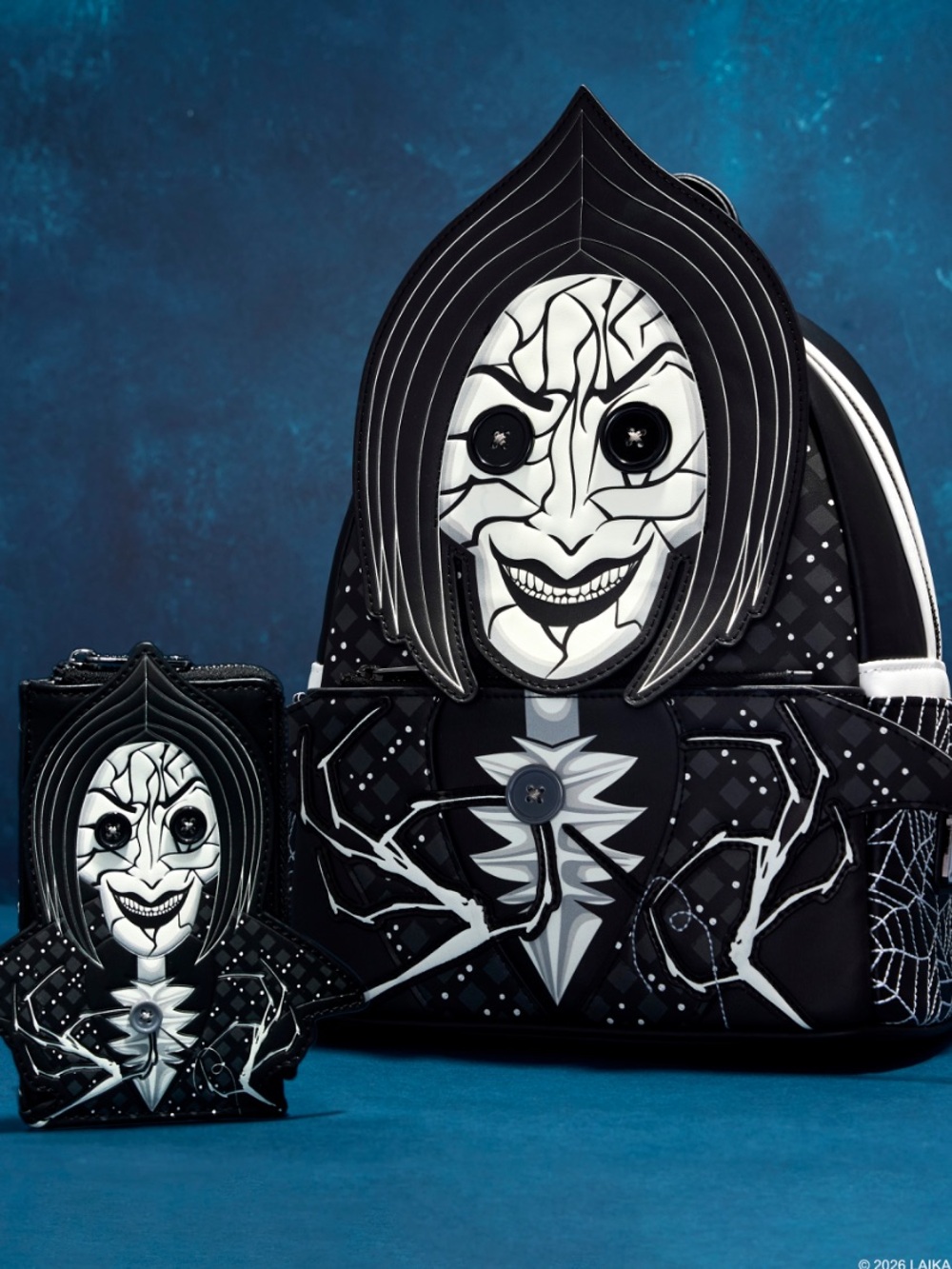 Loungefly Coraline Other Mother Spider Form GITD Cosplay Mini Backpack & Wallet - Picture 15 of 15